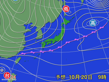 北日本中心の西高東低気圧配置　北海道は平地でも積雪の可能性