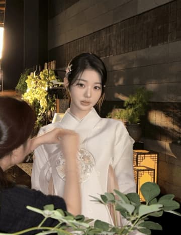 IVEウォニョンの韓服姿に「信じられない美貌」「本物の姫みたい」【PHOTO】
