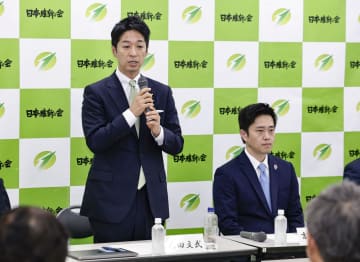 維新、連立判断を代表らに一任　20日に両院総会、合意書署名
