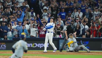 「また一つ伝説に」MLB公式が歴代“PSでの1試合3HR”達成者一覧を公開　大谷翔平の名が刻まれる