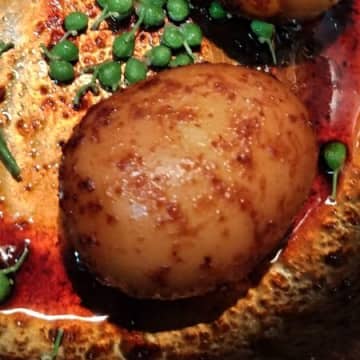 燻製風！ピリッと痺れる旨辛！甘辛味の味玉！出汁の効いた味玉！