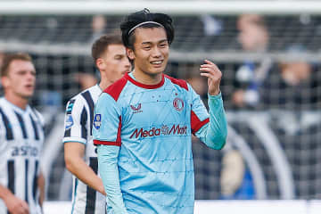 上田綺世がオランダで日本人初ハット　前半での達成は今世紀4人目の偉業…開幕9戦11発の無双状態