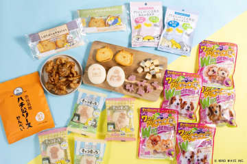 「ファミマ ワンダフルフェア」で「しばんばん」のお菓子やエコバッグなど発売