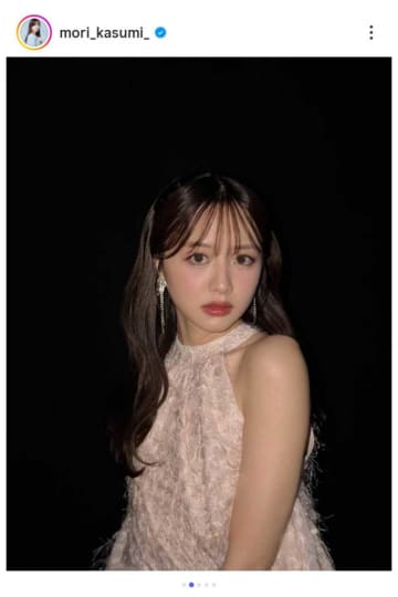「なんて色っぽいんだ」森香澄、肩出しトップスにファン注目「かわいすぎ」「天使」