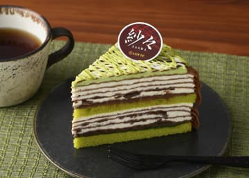 銀座コージーコーナー×ロッテ、人気コラボ「紗々ミルクレープ」に“抹茶ティラミス味”が登場！