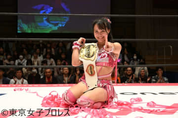 プリプリ王者・渡辺未詩が愛野ユキとの“激熱”の戦いを制して初防衛！「防衛し続けて、来年の両国国技館、その先までずっと防衛し続けられるように頑張りたい」