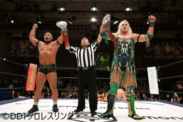 飯野雄貴＆納谷幸男が樋口和貞＆石田有輝を退け、KO-Dタッグ王座V5！11・3両国でMAO＆KANON、橋本千紘＆優宇と3WAY戦で激突