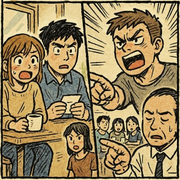 「なんだよ！うるせえな！」カフェで騒ぐ迷惑客。撃退するためにとった驚きの方法とは？【短編小説】