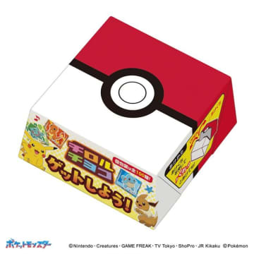 「ポケモンチロルチョコBOX」本日発売。モンスターボールのようにパカッと割れるパッケージで登場「いちごみるくビス」味で個包装の種類は全100種