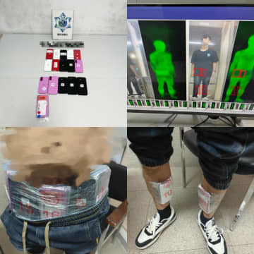 マカオ税関、運び屋による密輸事案を1週間で7件摘発…着衣の下や越境自家用車内に隠す手段