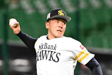 【ソフトバンク】育成ルーキー岡田皓一朗が目指す理想の先輩投手　恵まれた体格も「まだ半分」
