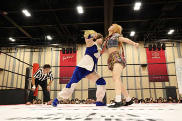 【東京女子】アイアンマン王者・桐生真弥が凱旋勝利を挙げ長期政権を宣言！「絶対これを次の群馬大会まで持っている」