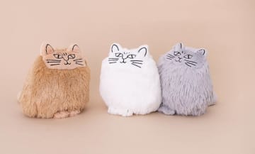 リサ・ラーソン×グスタフスベリの名作猫がぬいぐるみに！かわいすぎる3色展開で登場