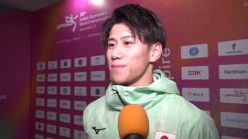 世界体操が開幕　初日は3連覇狙う橋本大輝が予選は暫定首位の好発進「最後笑って終われるように」 パリ五輪金・岡慎之助は暫定9位