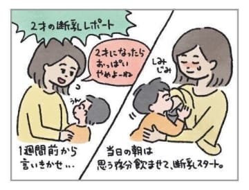 2歳の断乳レポ（前編）：地獄の３日間の過ごし方[ハハのさけび #64]
