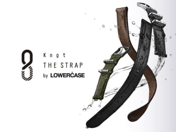Knot×LOWERCASEが仕掛ける次世代ストラップ！ユナイテッドアローズ丸の内・新宿で先行販売開始！