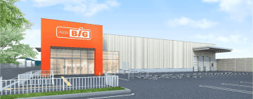 イオンビッグ、10月24日、「ザ・ビッグ仙台南光台店」を建て替えオープン