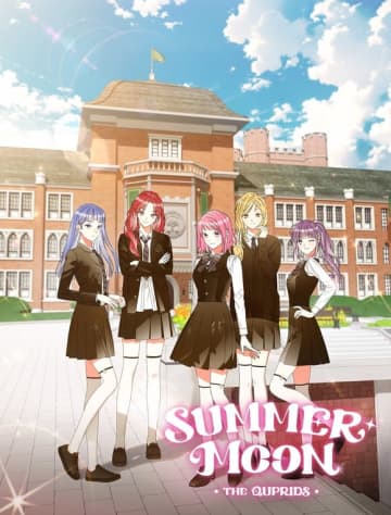 ILLITとコラボしたウェブ漫画「夏の月: ザ・キュプリズ」10月21日よりLINEマンガにて配信開始