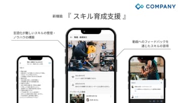 WHI HDの「COMPANY Talent Management」、動画投稿を通じて企業ノウハウの蓄積を実現する新機能を提供