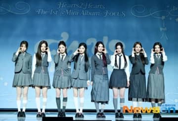 Hearts2Hearts、少女時代に次ぐ多人数グループの強みとは？「ダイエットが不要なほど練習した」
