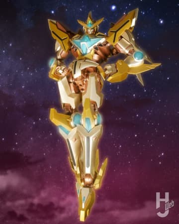 「MODEROID ブレイバーン」をさまざまなゴールドで塗装！勇気融合合身「バーンブレイブビッグバーン」を再現！【勇気爆発バーンブレイバーン】