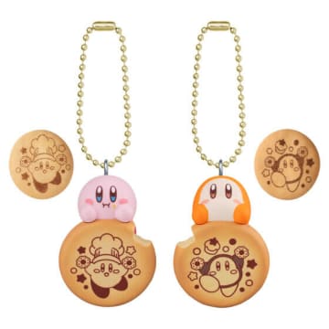 もぐもぐするカービィとワドルディ！ビスケットの絵柄まで可愛い「マスコット&ビスケット」全7種ラインナップ