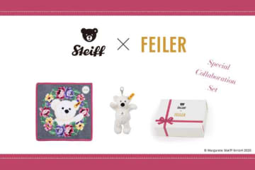 シュタイフ×FEILER♡愛らしい「ロッテ」モチーフの限定コラボセットが登場