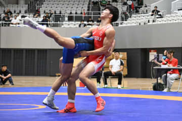 ＜レスリング＞【写真集】2025年全日本大学グレコローマン選手権／決勝