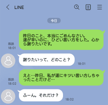 「本当にごめんなさい」親友に送った謝罪メッセージ。返ってきたのは意外な内容だった【短編小説】