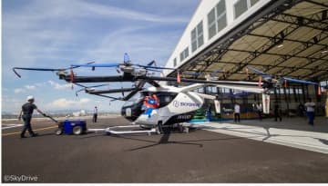 IHI運搬機械、空飛ぶクルマの機体搬送装置をSkyDriveに提供