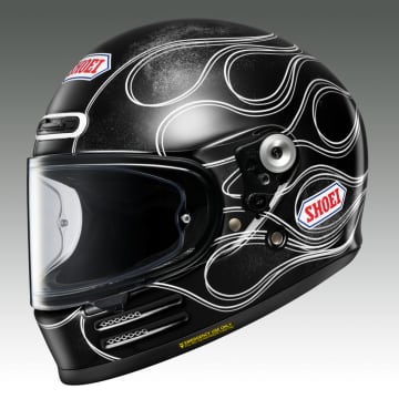 SHOEI Glamsterに「BLAST」登場　レトロモダンを彩る新デザイン