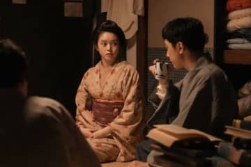 明日の『ばけばけ』“トキ”高石あかり、下宿に戻ってきた夫“銀二郎”寛一郎と再会