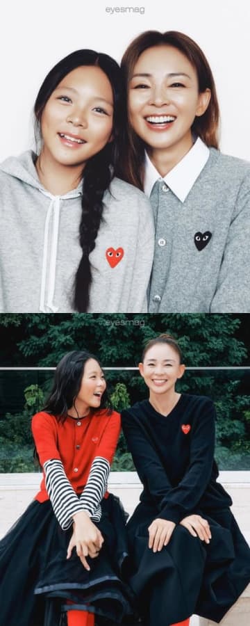 美しすぎて双子かと…秋山成勲の妻SHIHO、13歳娘サランとの“ビジュ最強ツーショット”に反響【PHOTO】
