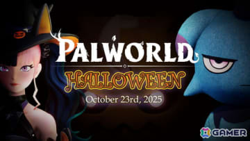 「Palworld / パルワールド」ハロウィンアップデートが10月23日に配信！怪しげな衣装をまとったゾーイとンダコアラの“着ぐるみ”を着た謎の存在の影