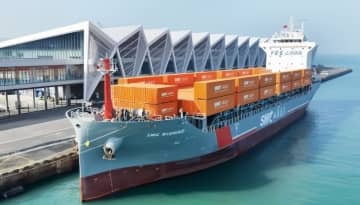 「中国青島－韓国済州」 国際コンテナ航路の初便が済州港に到着