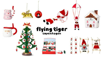 フライングタイガーのクリスマス2025 | ツリー装飾やDIYデコアイテムが登場！