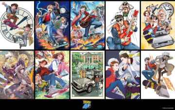 【東京コミコン2025】『バック・トゥ・ザ・フューチャー』レジェンド漫画家＆人気イラストレーター10名によるスペシャルイラストが初公開！