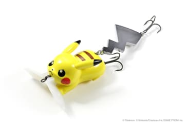 ピカチュウ風釣り具に“アイアンテール”ルアーが登場！メタリックパーツで魚を誘う