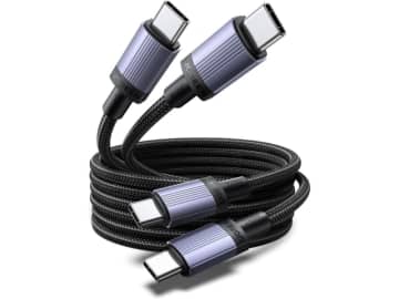 L字や巻取り式、高出力対応など、UGREENのUSB Type-Cケーブル各種がAmazonでセール中！　240WとUSB 2.0対応、長さ2mのモデルが1264円など