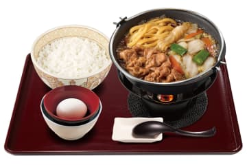 すき家「牛すき鍋定食」10月28日発売。しび辛の「牛・胡麻麻辣湯鍋定食」も登場