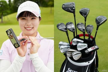 スコッティキャメロン2本をグリーンで使い分け 尾関彩美悠の14本