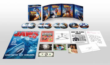 「バック・トゥ・ザ・フューチャー」4K UHD＋Blu-rayトリロジーセット。制作40周年記念、豪華特典