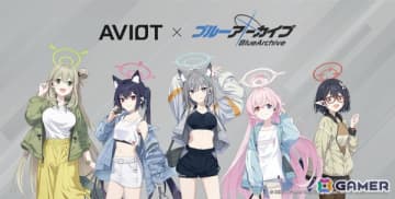 AVIOT×「ブルアカ」コラボ完全ワイヤレスイヤホンの予約受付が開始！アビドス対策委員会の5人の完全新録ボイスを計100種類以上収録