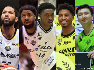 【B1スタッツランキング】仙台のカルバーが40得点で急浮上…富永は日本人トップをキープ