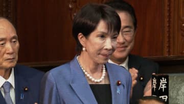 高市早苗総裁が女性初の内閣総理大臣に選出、まもなく官邸で組閣人事へ　衆院の首相指名選挙は1回目で過半数237票を獲得