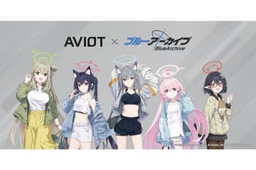 AVIOT ×『ブルーアーカイブ』コラボイヤホン。新録ボイス100種類以上 ＆ スペシャルチューニングを搭載