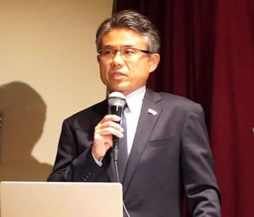 伊藤園 安田マーケ副本部長が講演 「お～いお茶」茶産地育成事業を紹介