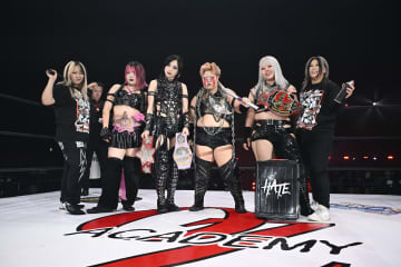 【OZアカデミー】尾崎魔弓、H.A.T.E.との全面戦争を制し“極悪の頂点”を証明「ヒールナンバーワンは正危軍だ！」