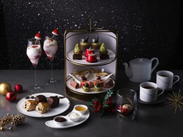 【みなとみらい】2025年クリスマスシーズンのアフタヌーンティーとケーキを披露／ウェスティンホテル横浜
