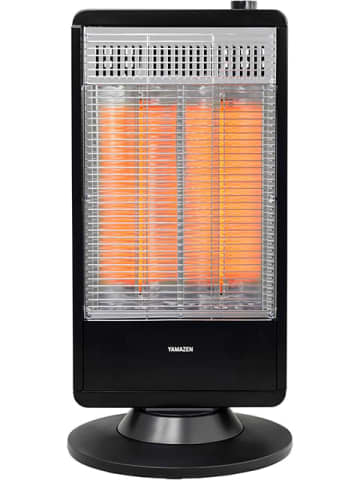 Amazon、山善「カーボンヒーター (900W/450W) DC-S097(B)」を5%OFFで販売中　速暖タイプ、自動首振り機能付の遠赤外線カーボンヒーターがタイムセールでお得!